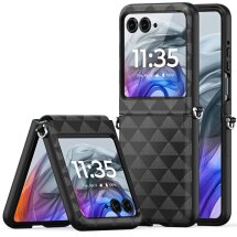 Защитный чехол DUX DUCIS Fitt Series для Motorola Razr 50 - Black: фото 1 из 12