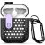 Защитный чехол DUX DUCIS PECM Series для Apple AirPods 1 / 2 - Black / Purple: фото 1 из 19