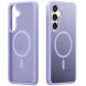Защитный чехол DUX DUCIS Yind Series MagSafe для Samsung Galaxy S25 FE (S731) - Light Purple (386934LV). Фото 2 из 9