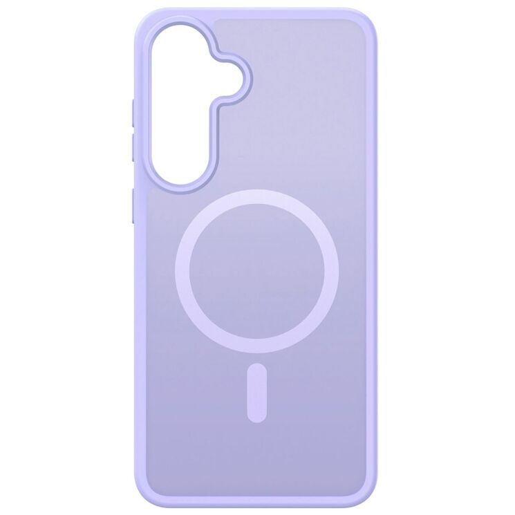 Защитный чехол DUX DUCIS Yind Series MagSafe для Samsung Galaxy S25 FE (S731) - Light Purple: фото 3 из 9