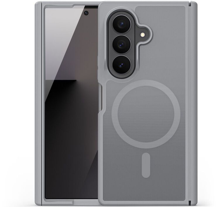 Захисний чохол DUX DUCIS Yind Series MagSafe (FF) для Samsung Galaxy Fold 8 Ultra - Grey: фото 2 з 10