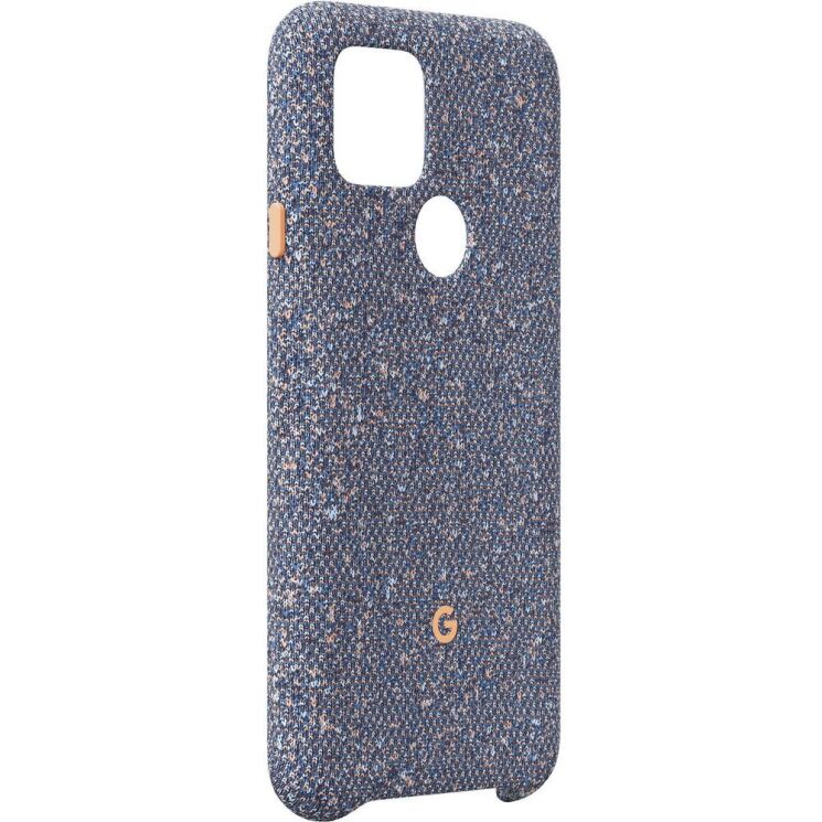 Защитный чехол Fabric Case для Google Pixel 4a 5G - Blue Confetti: фото 3 из 5