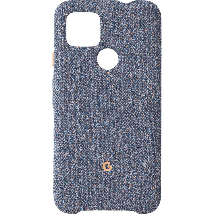 Защитный чехол Fabric Case для Google Pixel 4a 5G - Blue Confetti: фото 1 из 5