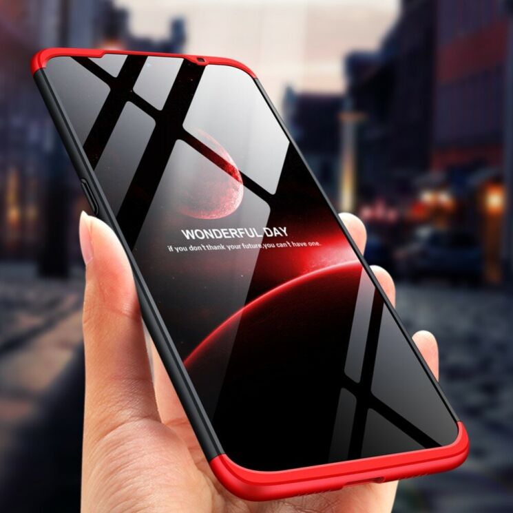 Защитный чехол GKK Double Dip Case для Xiaomi Mi 9 - Black / Red (225149BR) Защитный чехол GKK Double Dip Case для Xiaomi Mi 9 - Black / Red: фото 4 из 13