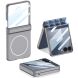 Защитный чехол GKK Magnetic Shell для Samsung Galaxy Flip 7 - Grey (383950H). Фото 1 из 9