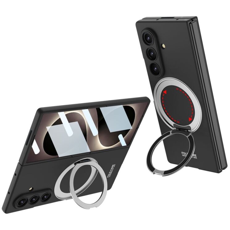 Защитный чехол GKK UltraThin Stand для Samsung Galaxy Fold 8 Ultra - Black (424029B) Защитный чехол GKK UltraThin Stand для Samsung Galaxy Fold 8 Ultra - Black: фото 1 из 5
