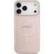 Захисний чохол Guess Saffiano Classic Logo MagSafe для iPhone 17 Pro Max (GUHMP17XPSAHMCP) - Pink (402887P). Фото 2 з 9