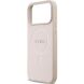 Захисний чохол Guess Saffiano Classic Logo MagSafe для iPhone 17 Pro Max (GUHMP17XPSAHMCP) - Pink (402887P). Фото 6 з 9