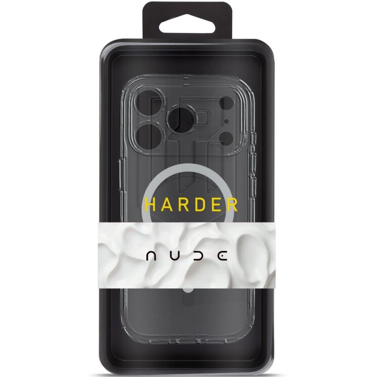 Захисний чохол Harder Nude MagCase для iPhone 18 Pro / 17 Pro - Transparent: фото 3 з 3