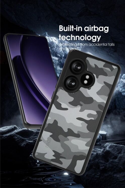 Защитный чехол IBMRS Military для Realme GT Neo 6 SE / GT 6T - Artistic Camouflage: фото 5 из 9