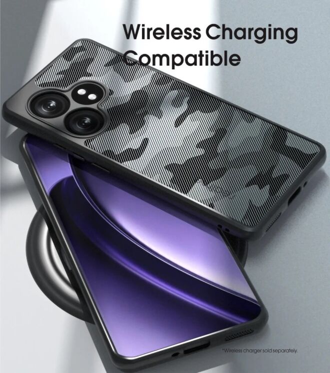 Защитный чехол IBMRS Military для Realme GT Neo 6 SE / GT 6T - Artistic Camouflage: фото 6 из 9
