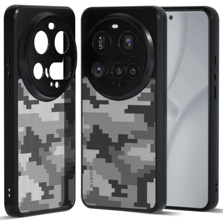 Защитный чехол IBMRS Military для Xiaomi 15 Ultra - Grid Camouflage: фото 1 из 7