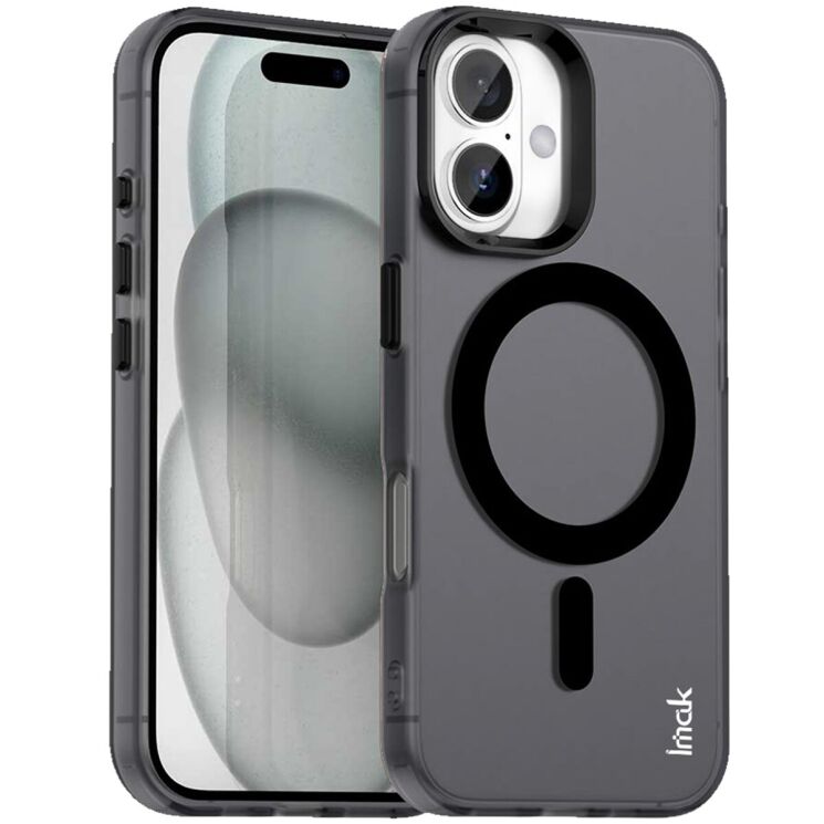Защитный чехол IMAK Candy Series Magnetic для Apple iPhone 17 - Black: фото 1 из 6
