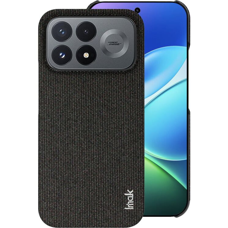 Защитный чехол IMAK Fabric Case для Xiaomi Poco F9 Pro - Black (429126B) Защитный чехол IMAK Fabric Case для Xiaomi Poco F9 Pro - Black: фото 2 из 8
