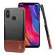 Защитный чехол IMAK Leather Series для Xiaomi Mi 8 SE - Black / Brown (131228BZ). Фото 1 из 5