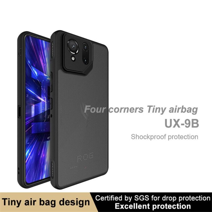 Защитный чехол IMAK UX-9B Series для ASUS ROG Phone 9 / 9 Pro - Black: фото 5 из 7