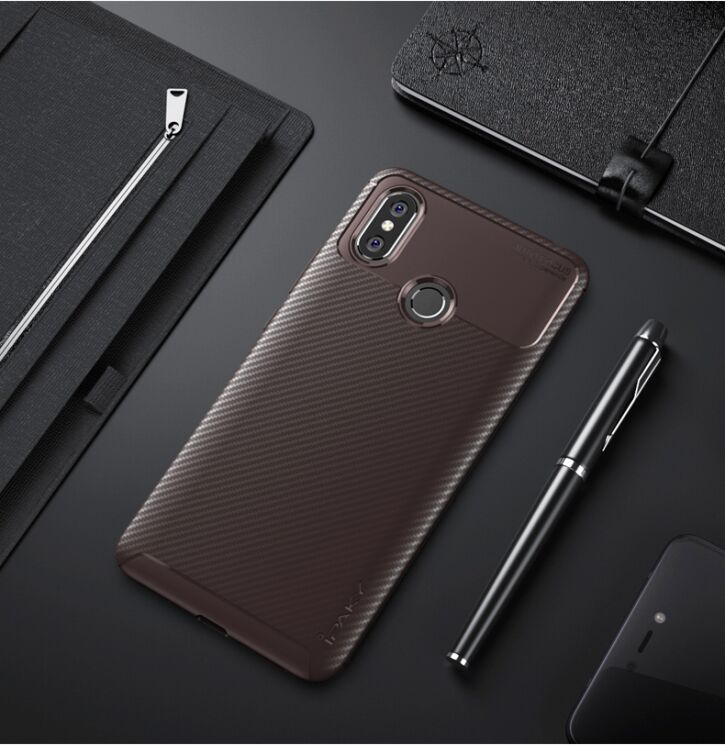 Защитный чехол IPAKY Fusion для Xiaomi Mi Max 3 - Coffee (114830Z) Защитный чехол IPAKY Fusion для Xiaomi Mi Max 3 - Coffee: фото 2 из 11