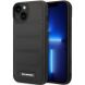 Защитный чехол Karl Lagerfeld Quilted Puffy Metal Logo для Apple iPhone 15 - Black (339999B). Фото 1 из 7
