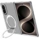 Защитный чехол LEREACH TOC Crystal MagStand для Samsung Galaxy Fold 8 - Transparent (424573T). Фото 3 из 15