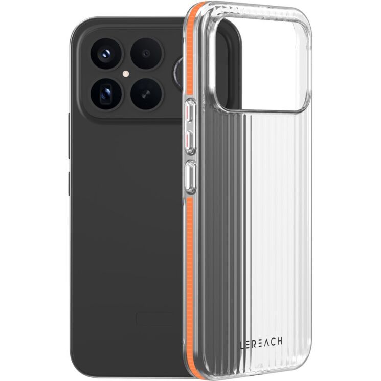 Защитный чехол LEREACH TOC Series для Xiaomi Poco F8 Ultra - Orange: фото 5 из 10
