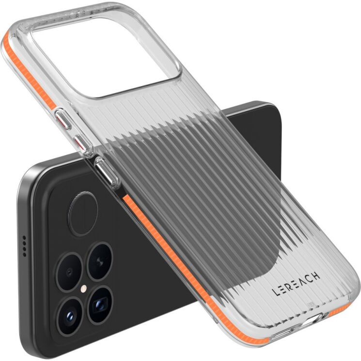 Защитный чехол LEREACH TOC Series для Xiaomi Poco F8 Ultra - Orange: фото 1 из 10