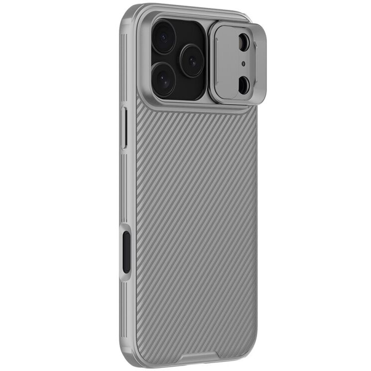 Захисний чохол NILLKIN CamShield Pro для Apple iPhone 17 Pro Max - Grey: фото 2 з 17