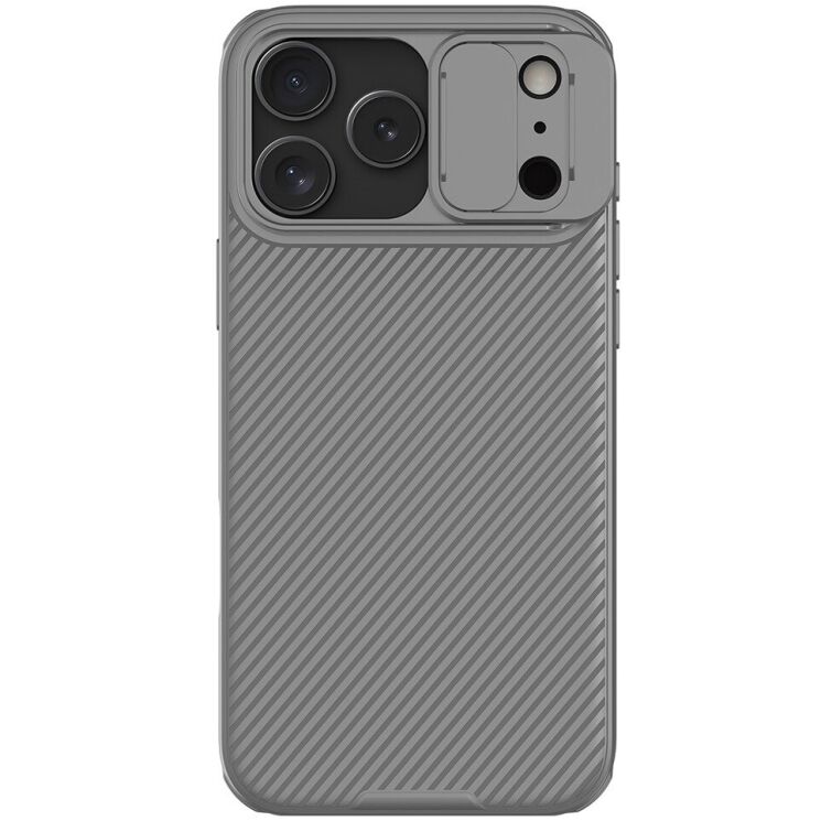 Захисний чохол NILLKIN CamShield Pro для Apple iPhone 17 Pro Max - Grey: фото 1 з 17
