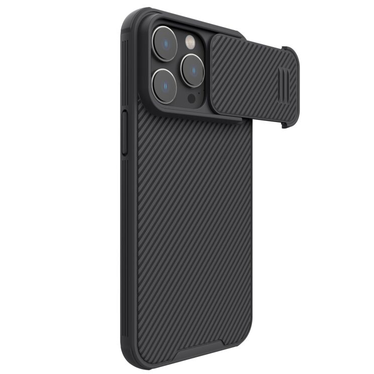 Защитный чехол NILLKIN CamShield S Magnetic Case для Apple iPhone 14 Pro Max - Black: фото 6 из 20