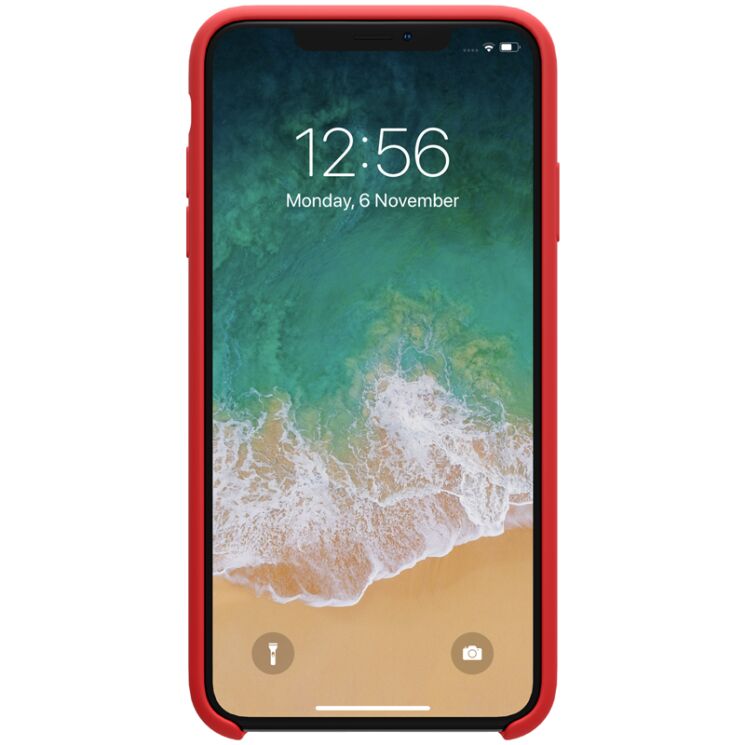 Захисний чохол NILLKIN Flex Pure Series для Apple iPhone XS Max - Red: фото 2 з 13