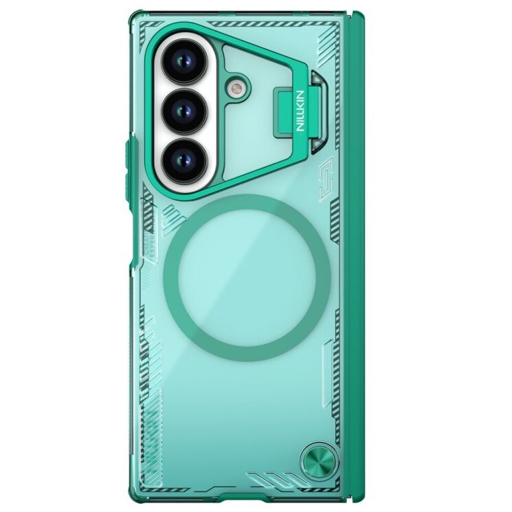 Захисний чохол NILLKIN Iceblade Prop Magnetic (Precise Cut-out) (FF) для Samsung Galaxy Fold 7 - Green: фото 3 з 23