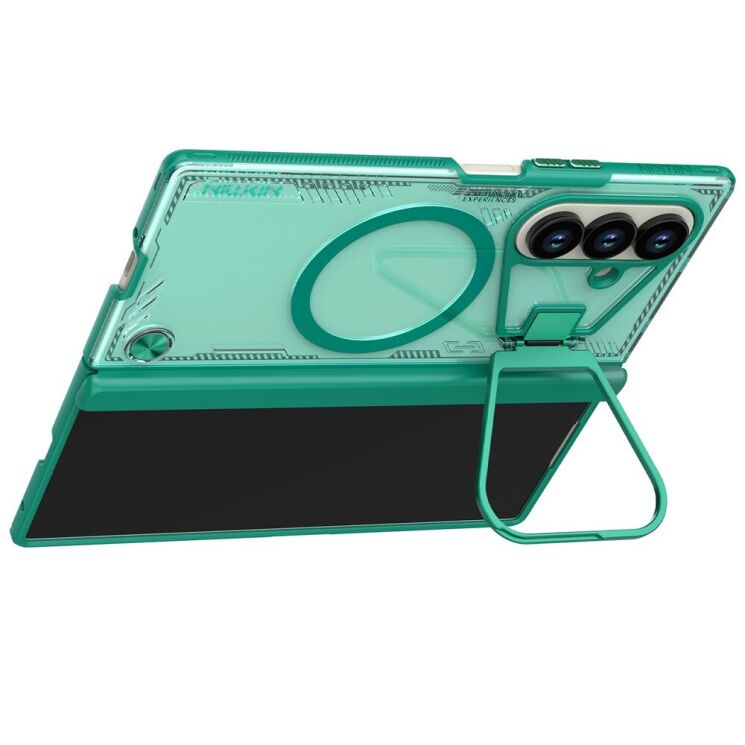 Захисний чохол NILLKIN Iceblade Prop Magnetic (Precise Cut-out) (FF) для Samsung Galaxy Fold 7 - Green: фото 2 з 23