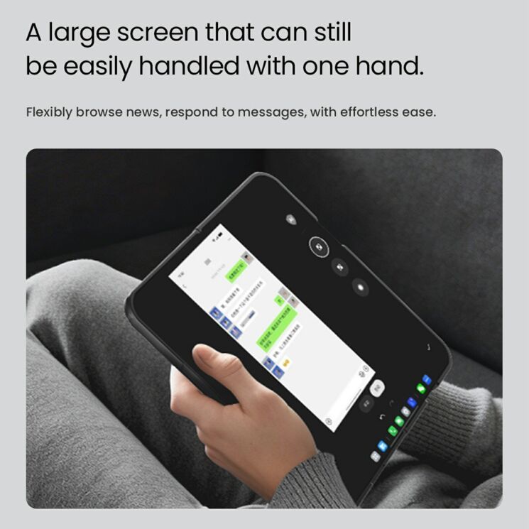 Защитный чехол NILLKIN Super Frosted Shield Prop Magnetic для Google Pixel 11 Pro Fold - Black: фото 13 из 14