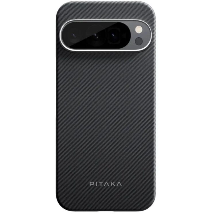 Захисний чохол Pitaka Ultra-Slim Case для Google Pixel 9 Pro XL (GPPB2402) - 600D Black / Grey: фото 2 з 9