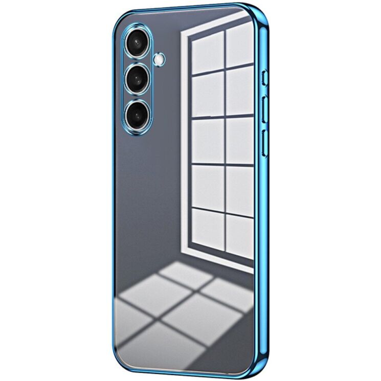 Защитный чехол Reframe Electroplating Frame для Samsung Galaxy A37 (A376) - Blue: фото 1 из 7