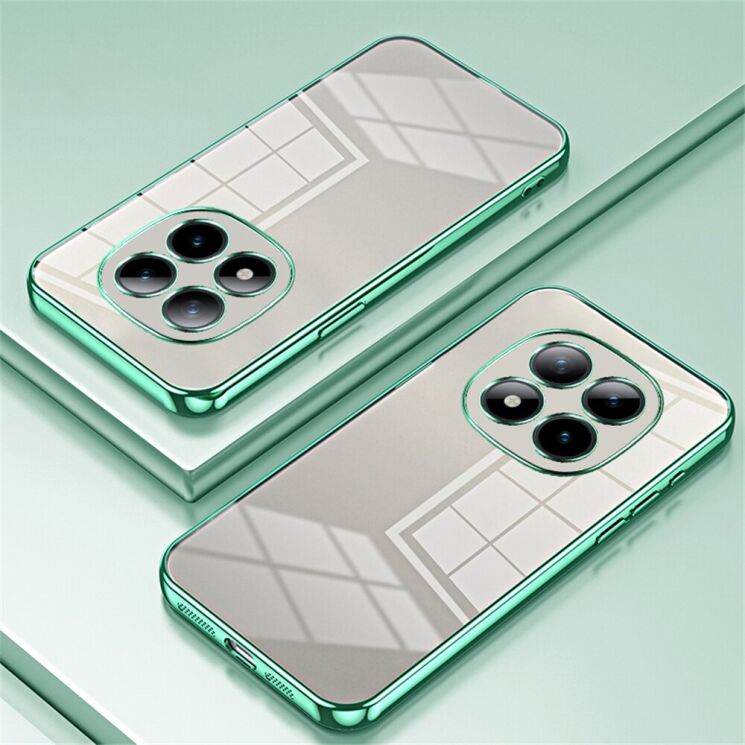 Защитный чехол Reframe Electroplating Frame для Xiaomi Redmi Note 15 Pro Plus / Poco M8 Pro 5G - Green: фото 2 из 7