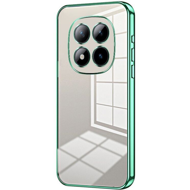 Защитный чехол Reframe Electroplating Frame для Xiaomi Redmi Note 15 Pro Plus / Poco M8 Pro 5G - Green: фото 1 из 7