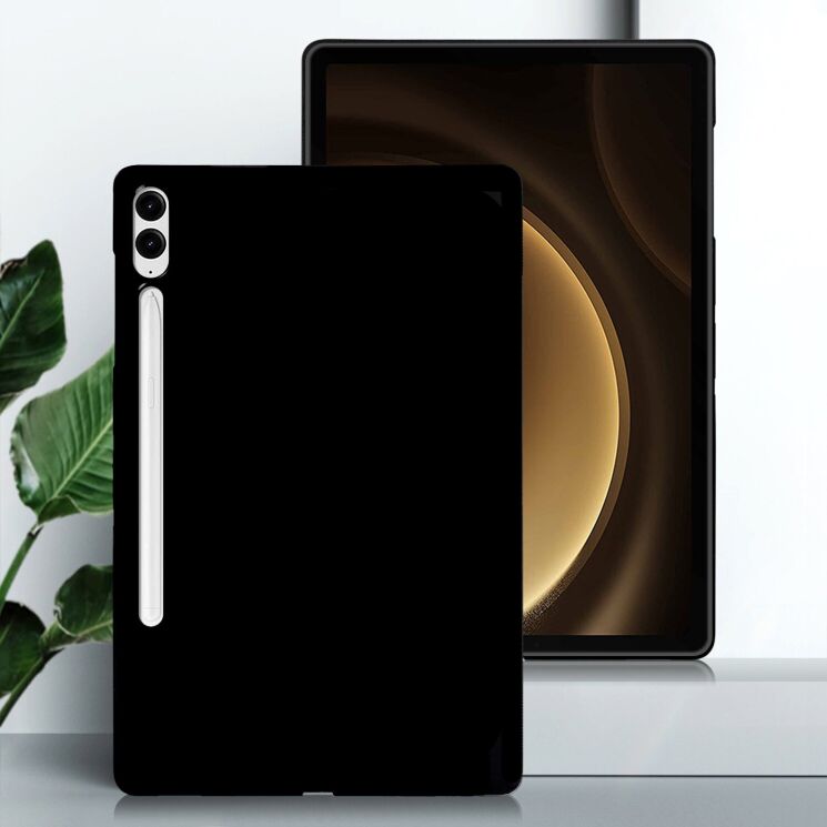 Захисний чохол Reframe Matte Slim Case для Samsung Galaxy Tab S10 Plus / S9 Plus / S9 FE Plus - Black: фото 2 з 4