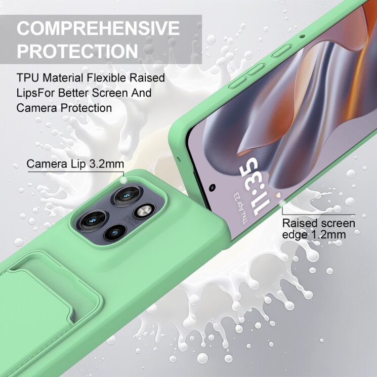 Захисний чохол Reframe Silicone Holder для Motorola Edge 60 Neo / Edge 50 Neo - Black: фото 8 з 8