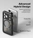 Защитный чехол Ringke Fusion Bold MagSafe для iPhone 18 Pro (8800380462694) - Matte Black (440143MB). Фото 16 из 22