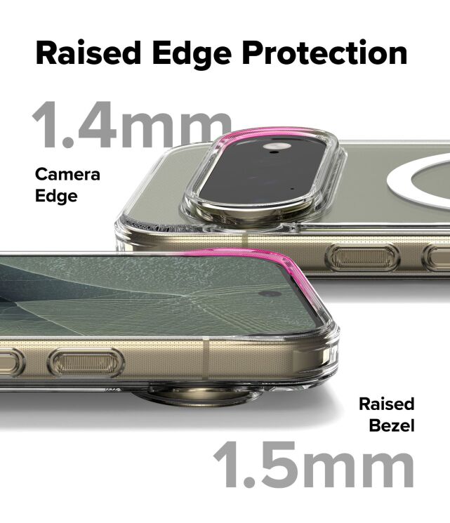 Защитный чехол Ringke Fusion Magnetic для Google Pixel 11 Pro XL (8800380460799) - Clear: фото 9 из 16