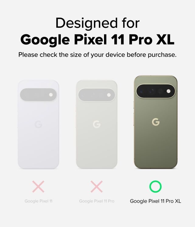 Защитный чехол Ringke Fusion Magnetic для Google Pixel 11 Pro XL (8800380460799) - Clear: фото 3 из 16