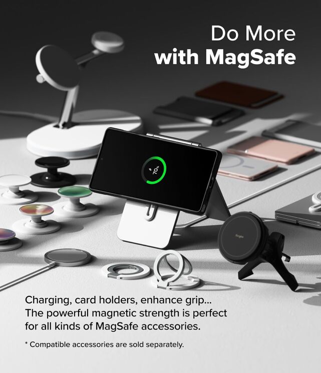 Защитный чехол Ringke Onyx Magnetic (FP) для Samsung Galaxy S25 Ultra (S938) 8800274969254 - Black: фото 4 из 17