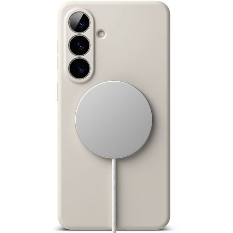 Защитный чехол Ringke Silicone Magnetic для Samsung Galaxy S26 Plus (S947) 8800328815278 - Stone: фото 3 из 18