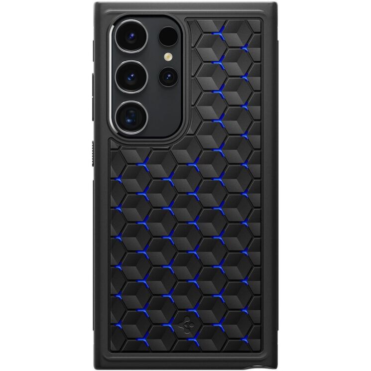 Захисний чохол Spigen (SGP) Cryo Armor для Samsung Galaxy S24 Ultra (S928) - Matte Black: фото 3 з 19