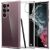 Защитный чехол Spigen (SGP) Crystal Hybrid для Samsung Galaxy S22 Ultra (S908) - Crystal Clear: фото 1 из 10