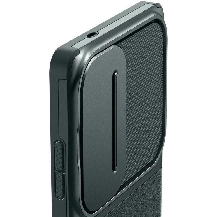 Захисний чохол Spigen (SGP) Optik Armor для Samsung Galaxy S25 Ultra (S938) ACS08970 - Abyss Green: фото 5 з 16