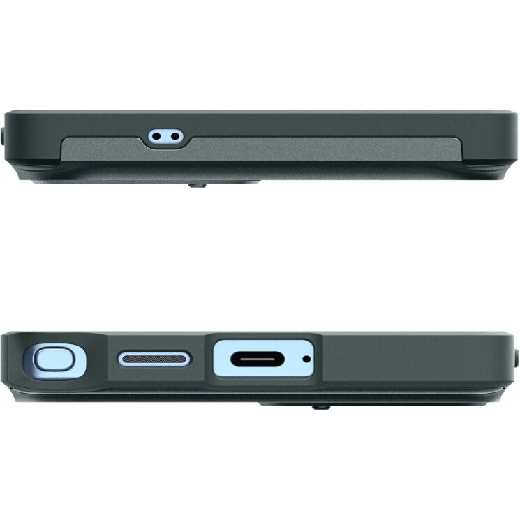 Захисний чохол Spigen (SGP) Optik Armor для Samsung Galaxy S25 Ultra (S938) ACS08970 - Abyss Green: фото 10 з 16