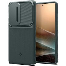 Защитный чехол Spigen (SGP) Optik Armor для Samsung Galaxy S25 Ultra (S938) ACS08970 - Abyss Green: фото 1 из 16