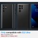 Защитный чехол Spigen (SGP) Thin Fit для Samsung Galaxy S22 Ultra (S908) - Black (289962B). Фото 13 из 21