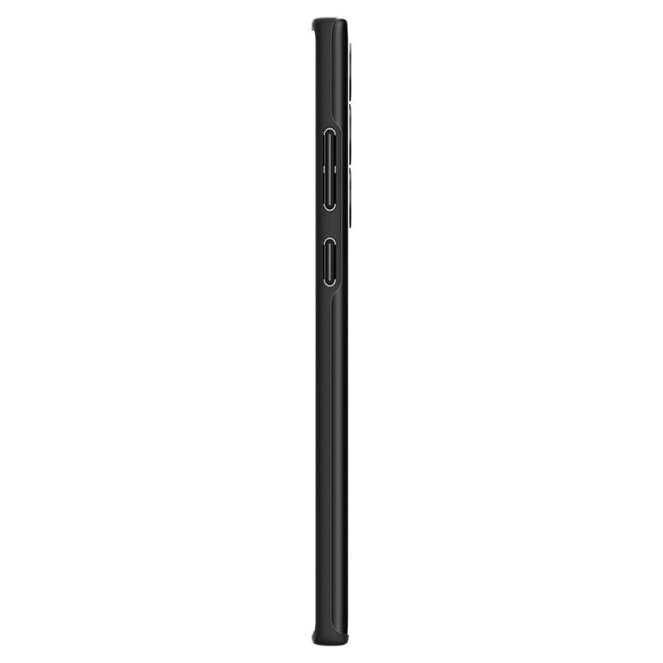 Защитный чехол Spigen (SGP) Thin Fit для Samsung Galaxy S22 Ultra (S908) - Black: фото 9 из 21